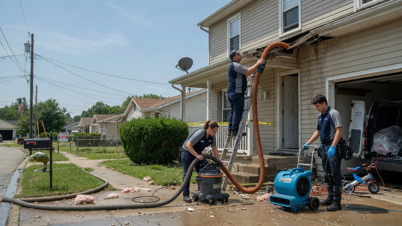 Water Damage Restoration in Buda, IL near me